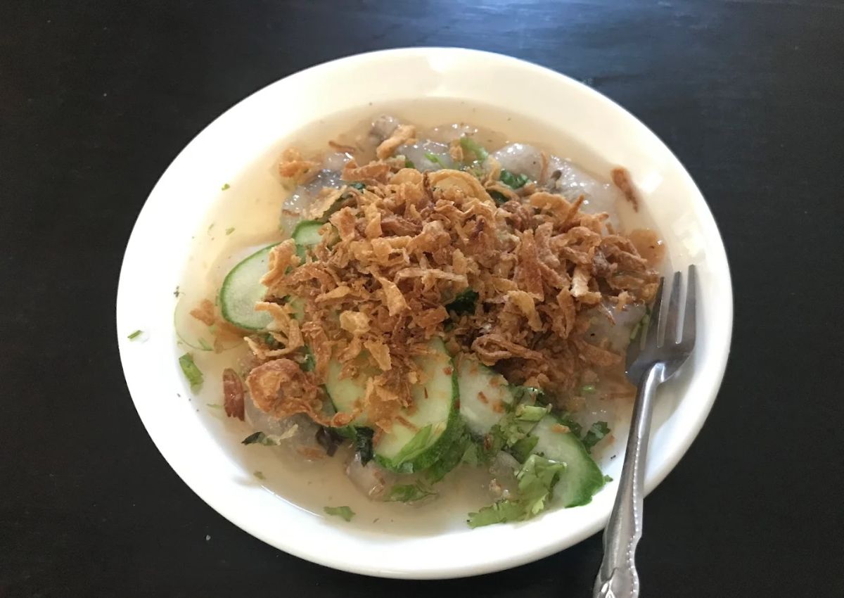 Bánh bèo Hà Tĩnh Bánh bèo đường Nguyễn Công Trứ Hà Tĩnh