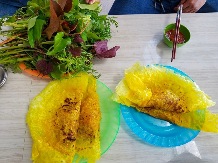 Bánh xèo núi Cấm An Giang