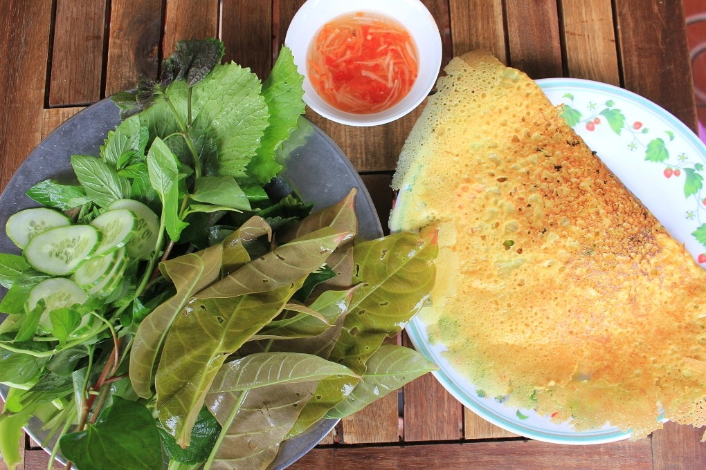 Bánh xèo núi Cấm An Giang