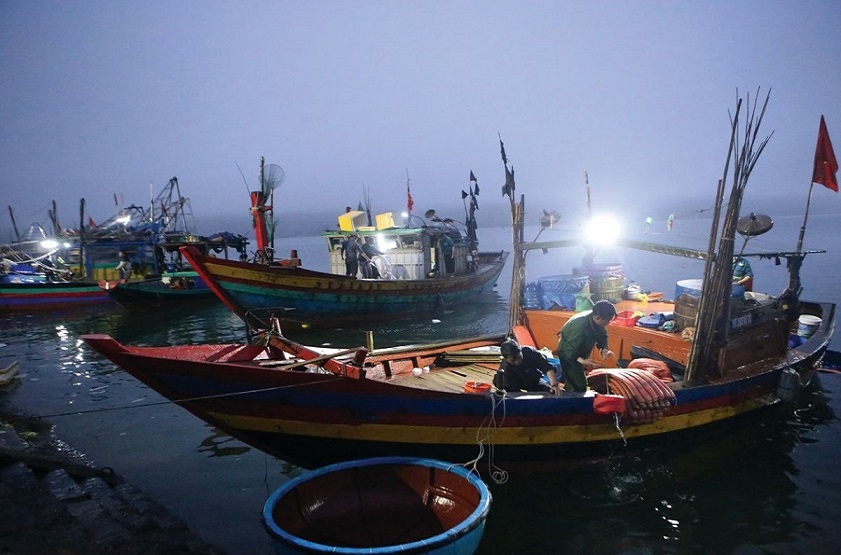 Hải sản Hà Tĩnh Cảng cá Cửa Sót Hà Tĩnh