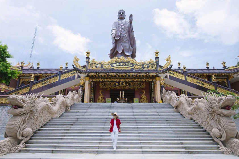 Check in chùa Kim Tiên An Giang