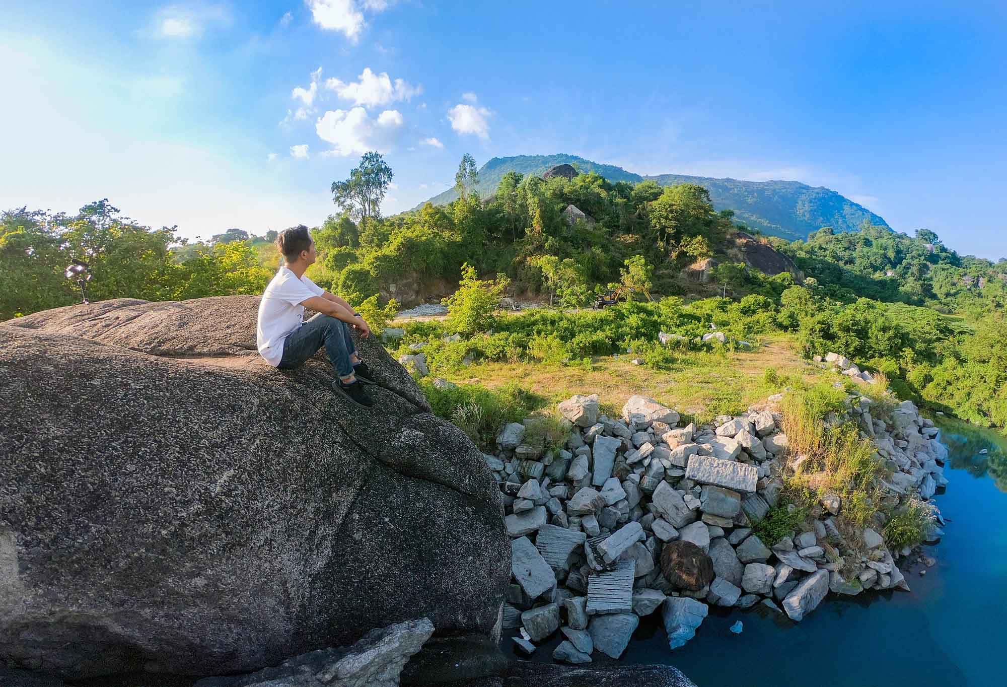 Check-in tại hồ Latina An Giang