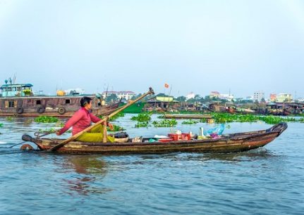Khám phá chợ nổi Long Xuyên: Vẻ đẹp bình dị trên sông Hậu