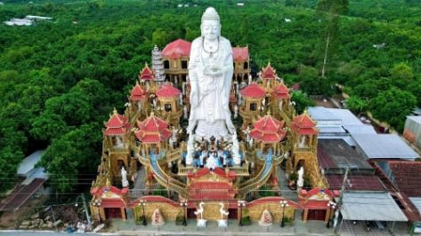 Hành hương chùa Phước Thành: Tuyệt tác kiến trúc ở An Giang