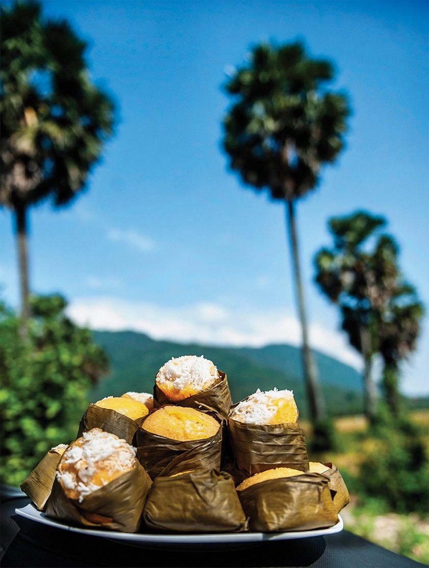 Đặc sản bánh bò thốt nốt An Giang