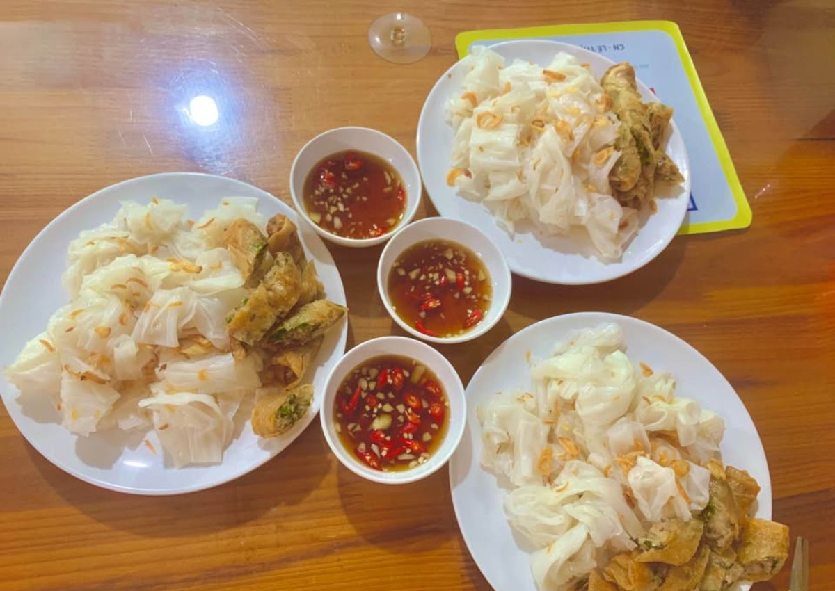 Đặc trưng bánh mướt Hà Tĩnh