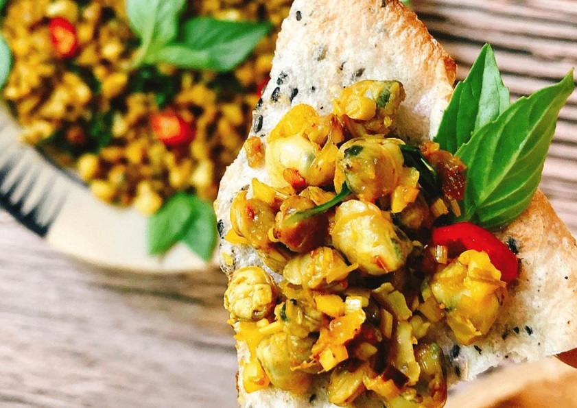 Hải sản Hà Tĩnh Hến xúc bánh đa Hà Tĩnh