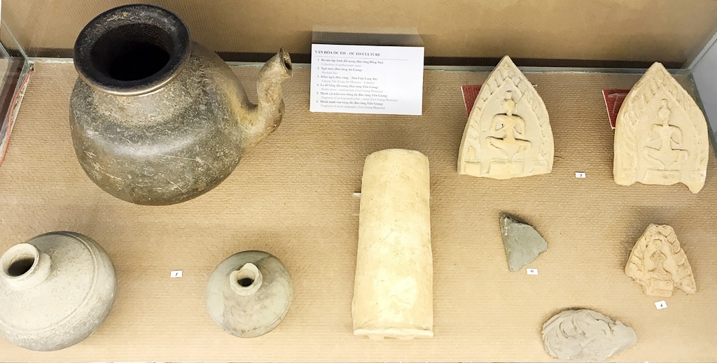 Hiện vật di tích Óc Eo Thoại Sơn An Giang