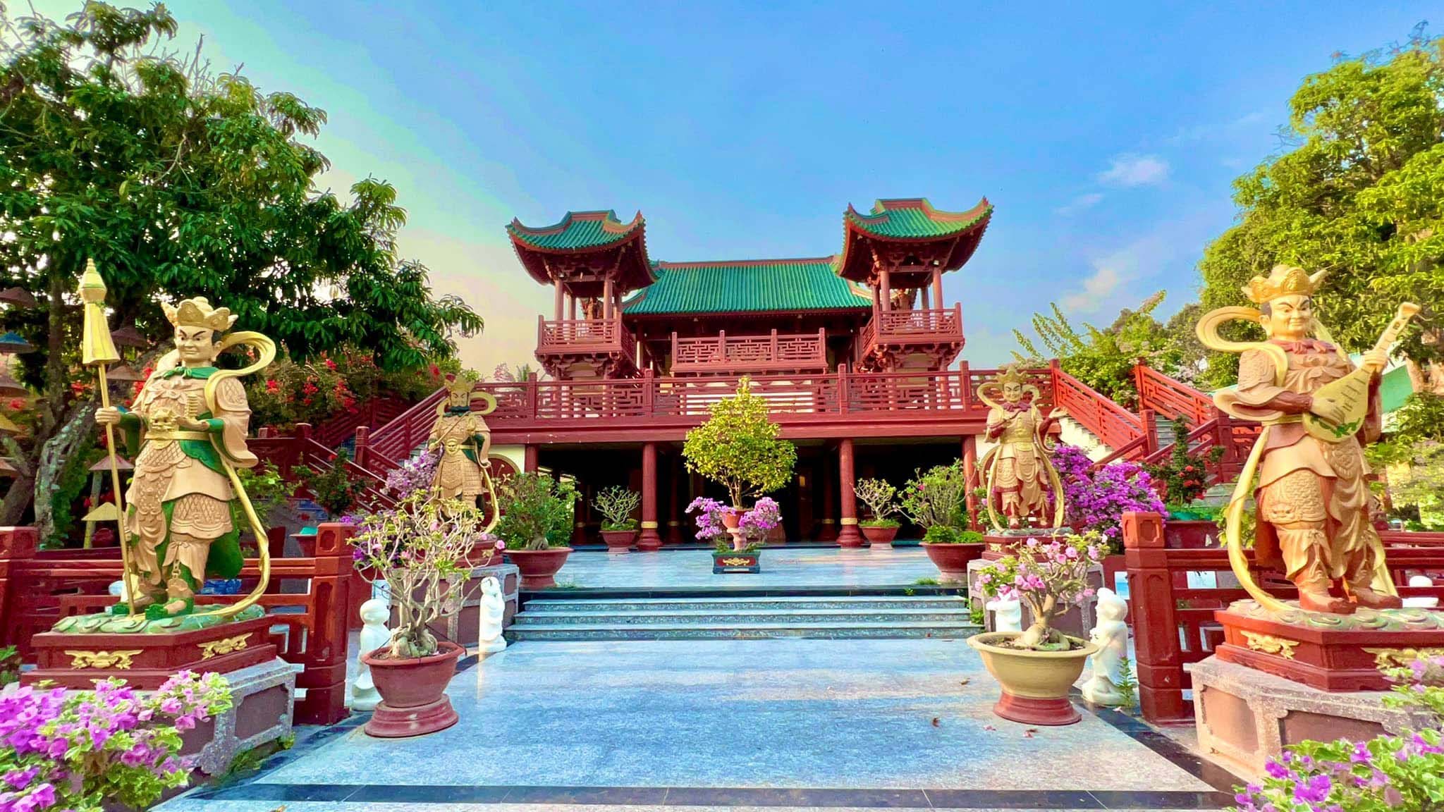 Kiến trúc Phước Lâm tự - chùa Lầu An Giang