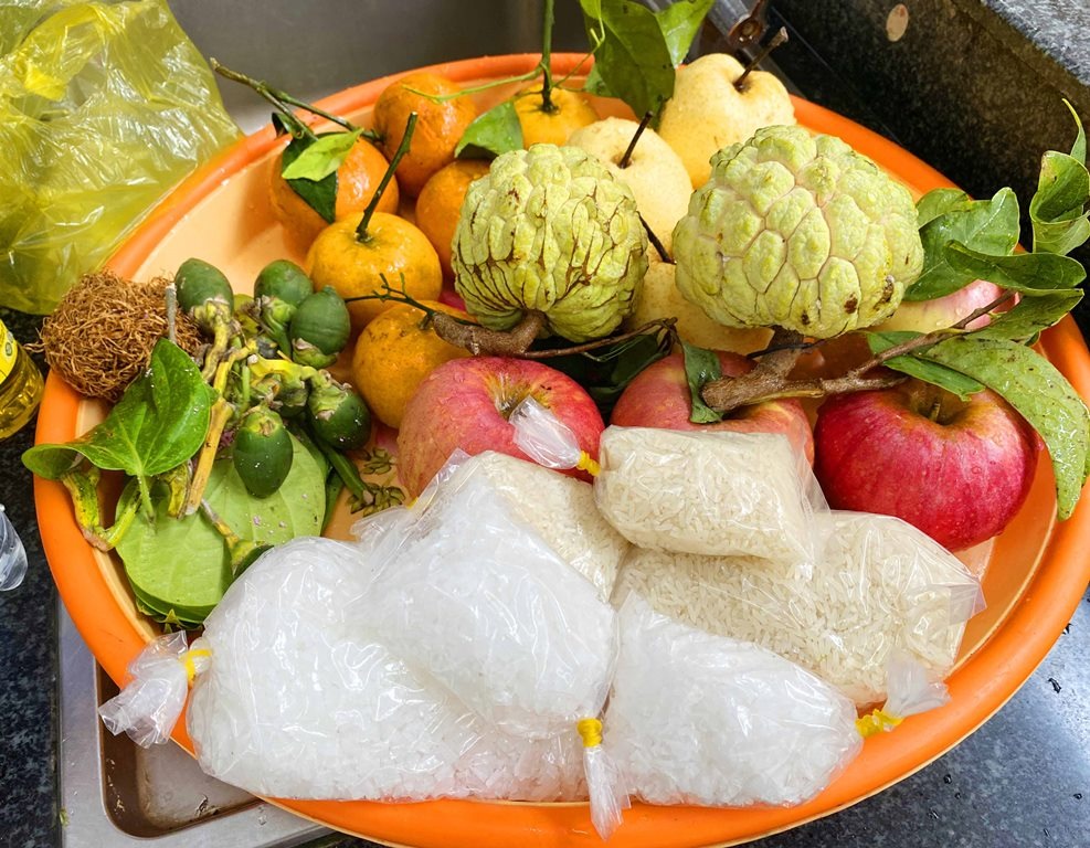 Chùa Bà Châu Đốc Lễ vật cúng Bà Chúa Xứ