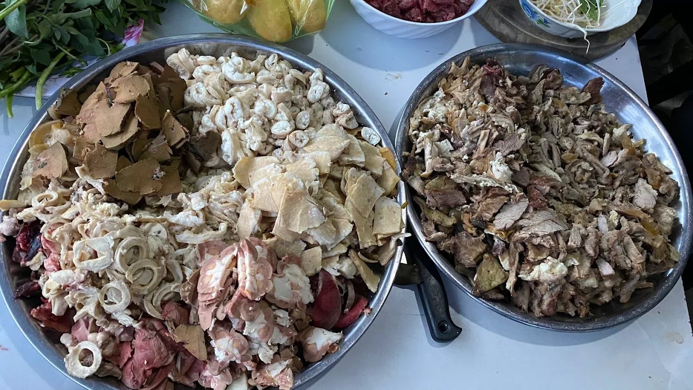 Cháo bò Tri Tôn Lòng bò Tri Tôn An Giang