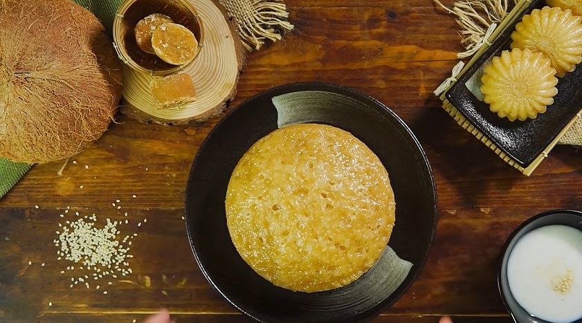 Nguyên liệu làm bánh bò thốt nốt An Giang