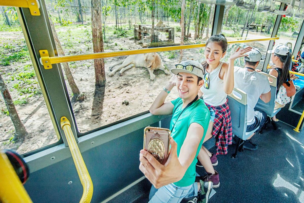 Tham quan Vinpearl Safari Phú Quốc