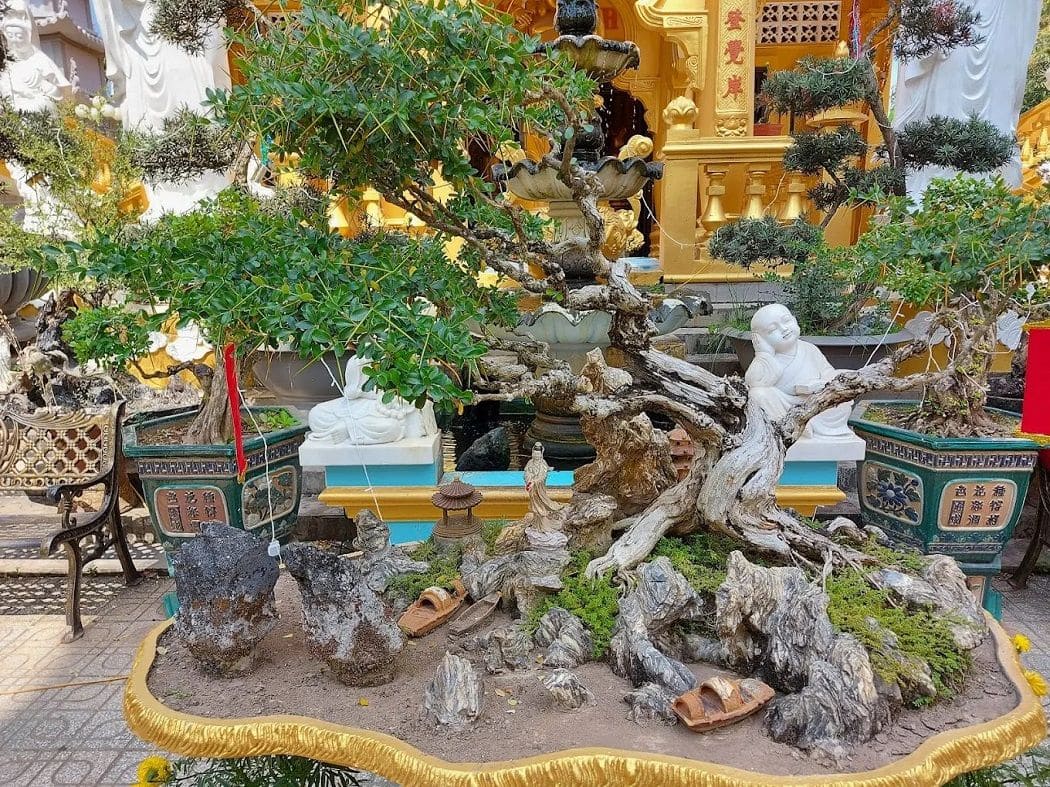 Tiểu cảnh ở chùa Phước Thành