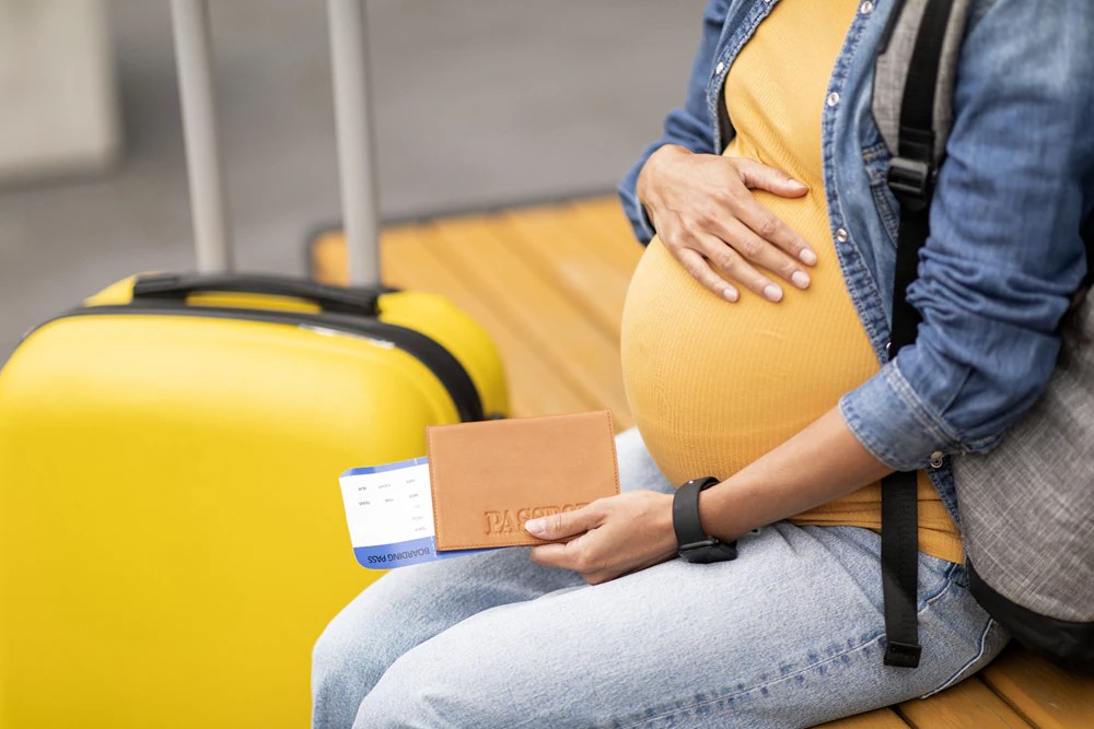 tips for flying while pregnant