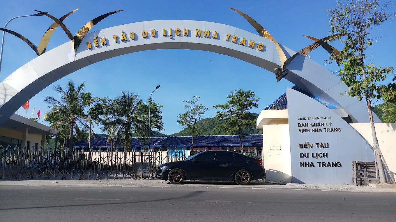 Vị trí bến tàu Du lịch Nha Trang