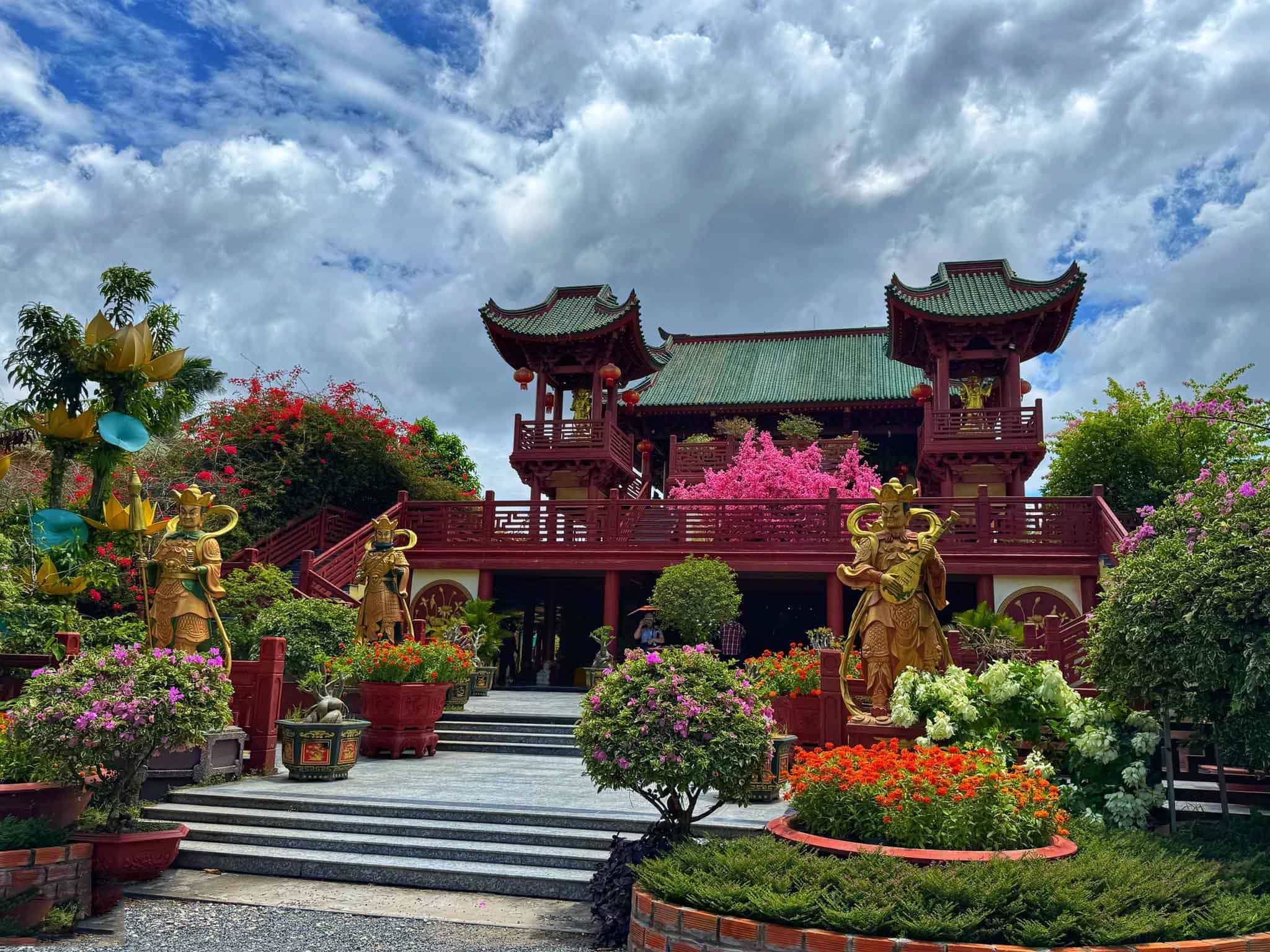 Vị trí chùa Lầu An Giang