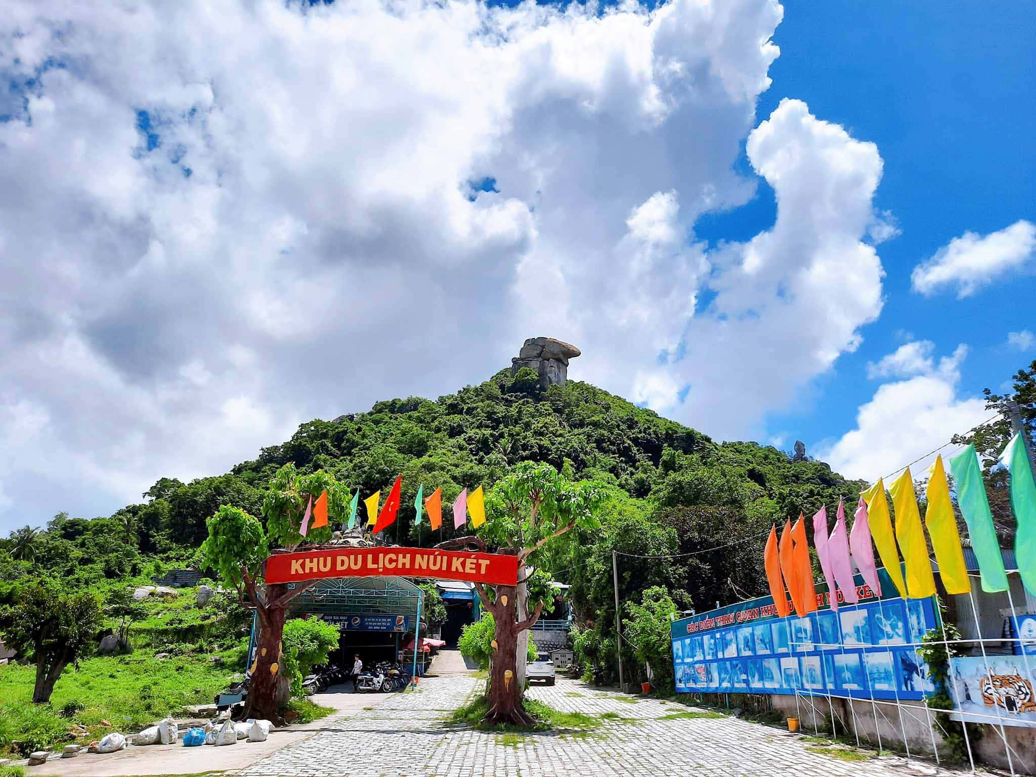 Vị trí núi Két An Giang