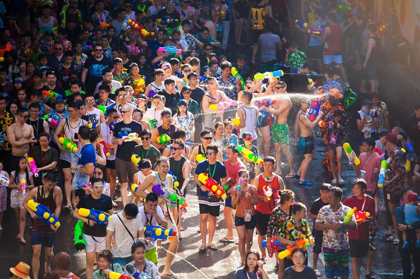 Southeast Asia in April Head to Thailand to enjoy endless fun at Songkran