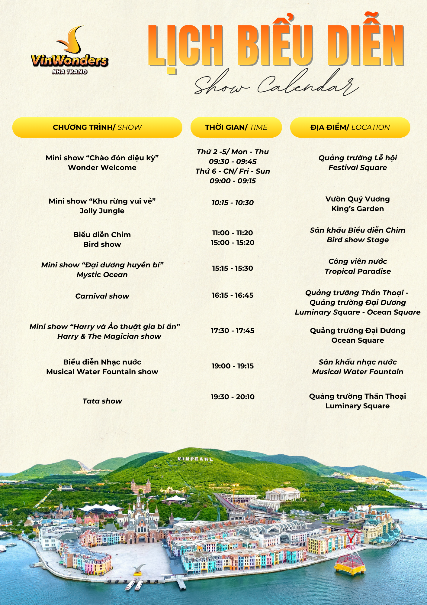 lich su kien vinwonders nha trang LỊCH SỰ KIỆN