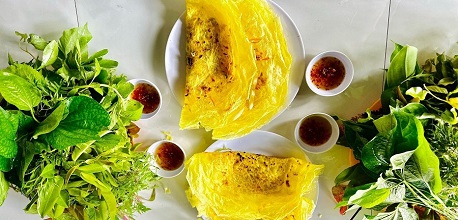 Bánh xèo núi Cấm: Món ngon dân dã níu chân du khách