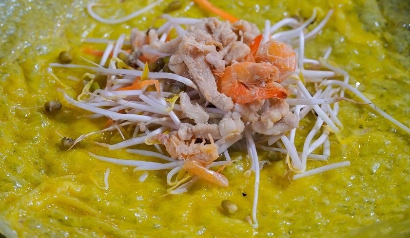 Cách làm bánh xèo núi Cấm An Giang