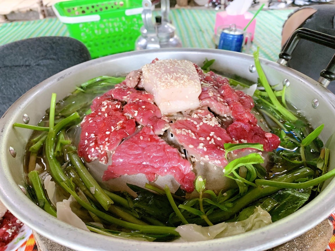 Cách thưởng thức bò leo núi An Giang