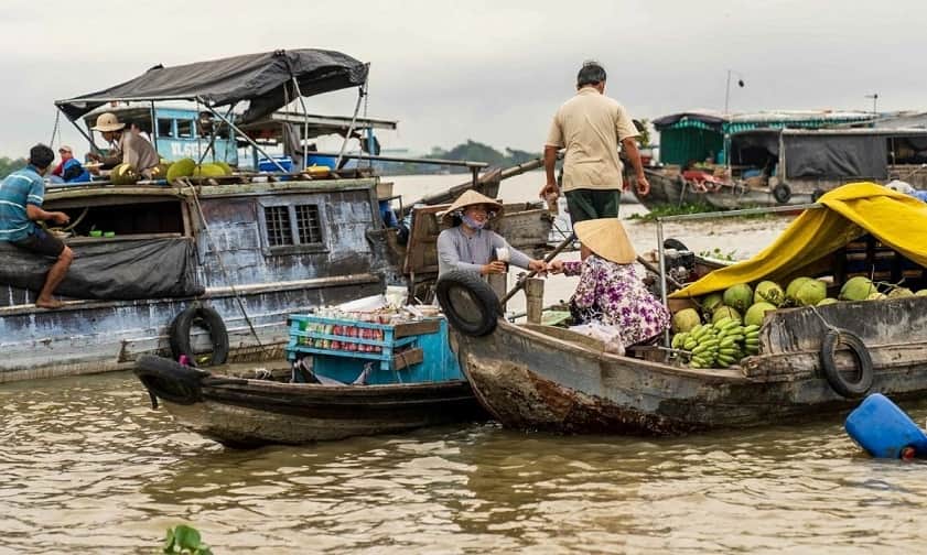 Du lịch An Giang 2 ngày 1 đêm Chợ nổi Long Xuyên An Giang
