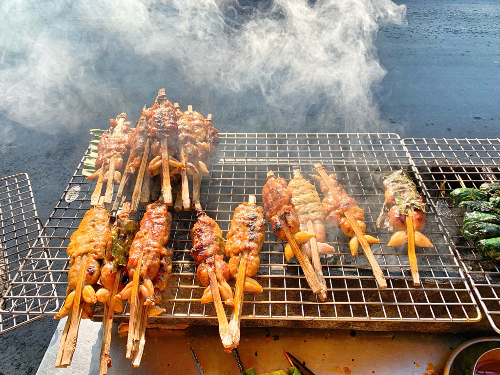 Đặc sản ếch nướng Tri Tôn An Giang