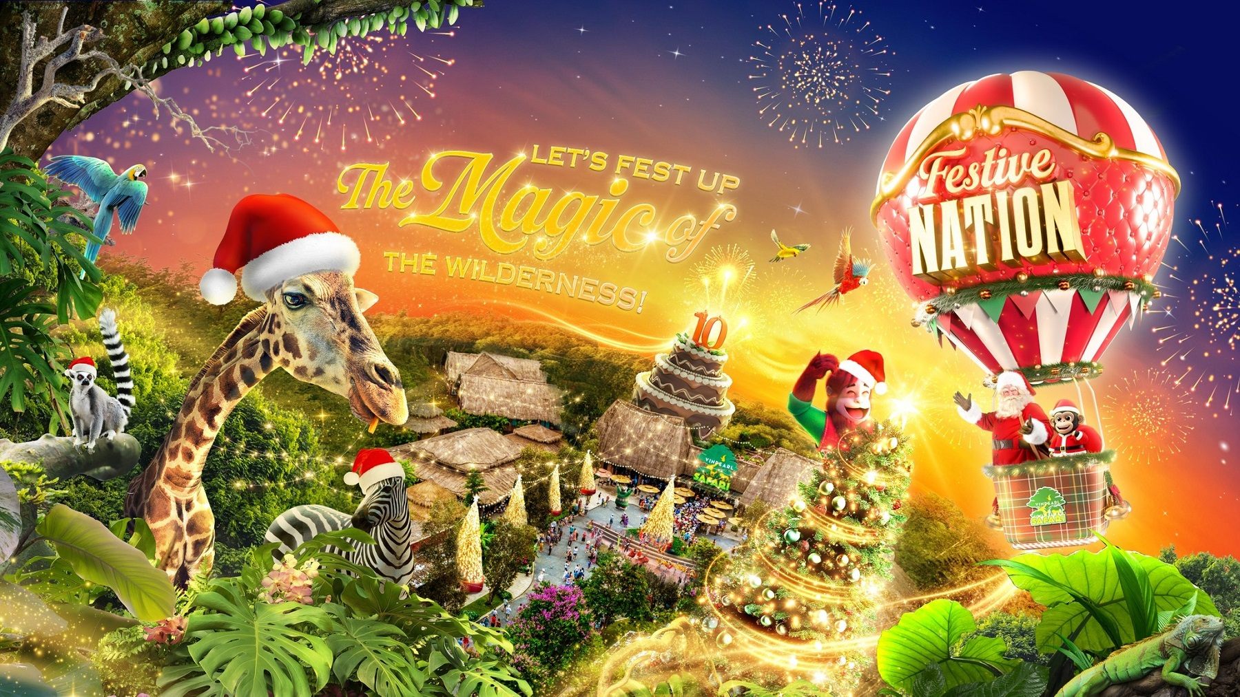 Khai hội sinh nhật Safari lên 10