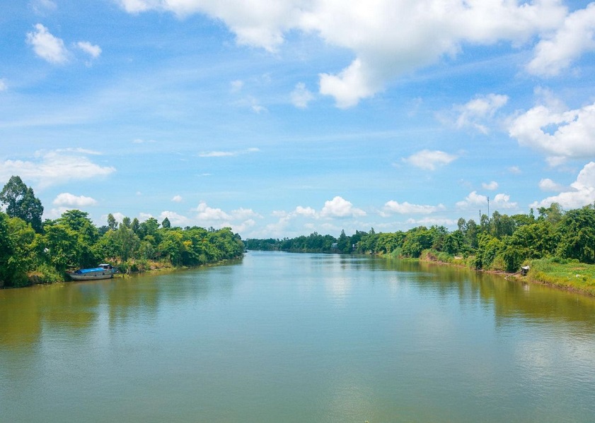 Khung cảnh Búng Bình Thiên