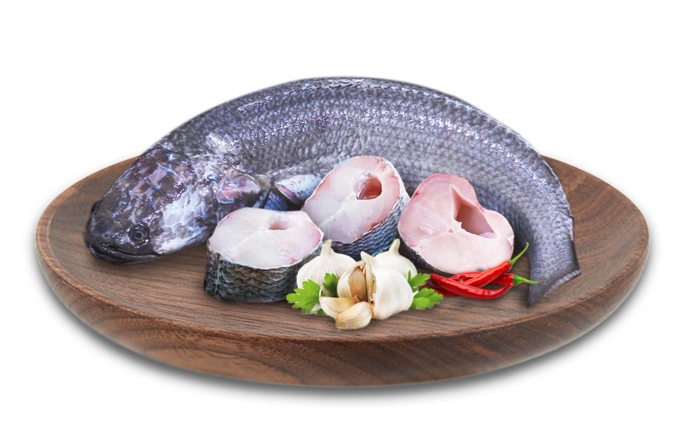 Nguyên liệu cá lóc nấu bún kèn Châu Đốc