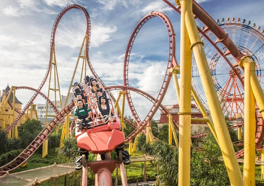 Trò chơi hấp dẫn ở VinWonders Phú Quốc