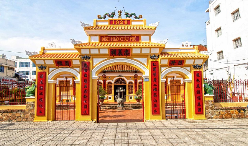 Lễ hội đình Châu Phú Địa điểm tổ chức lễ hội đình Châu Phú
