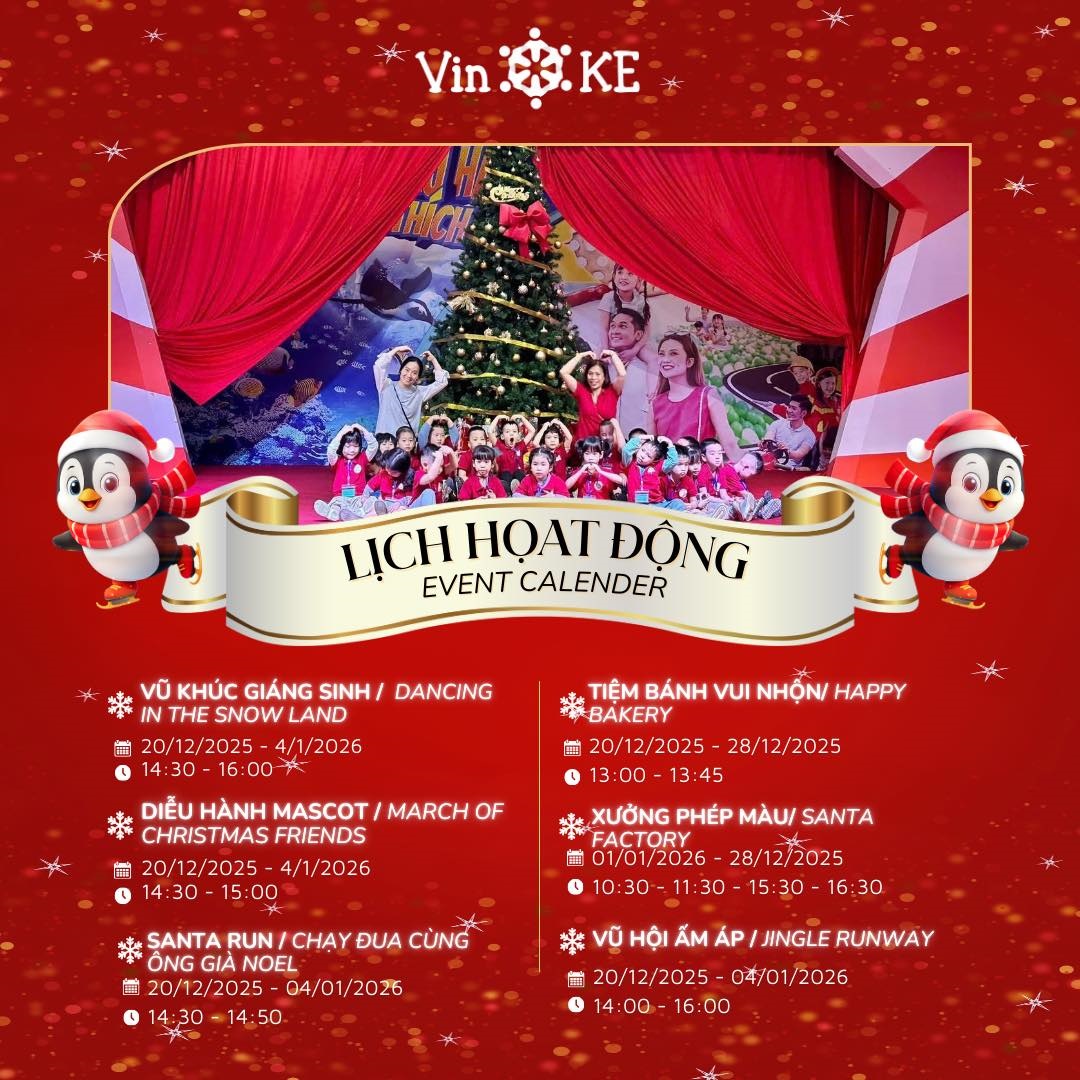 hoat dong giang sinh vinke times city hoat dong giang sinh vinke times city