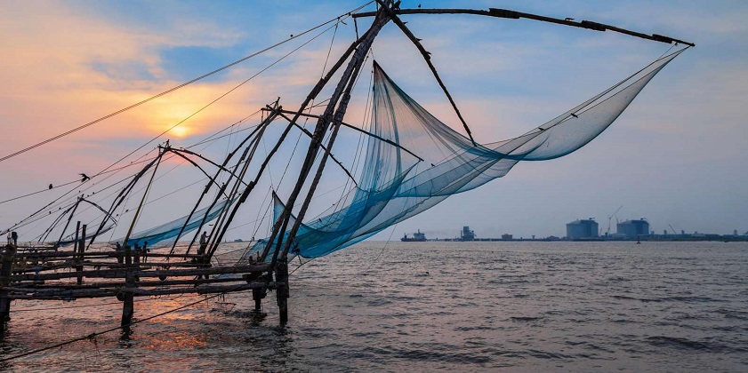 Cheap holiday destinations from Singapore Kochi’s Chinese fishing nets along the Fort Cochin waterfront