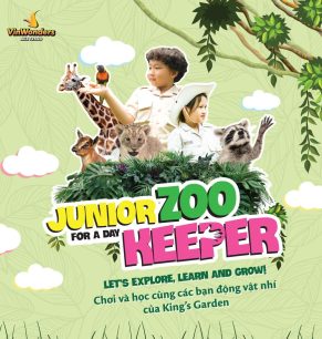 Trải nghiệm chăm sóc động vật cùng lớp học Junior Zoo Keeper tại VinWonders Nha Trang