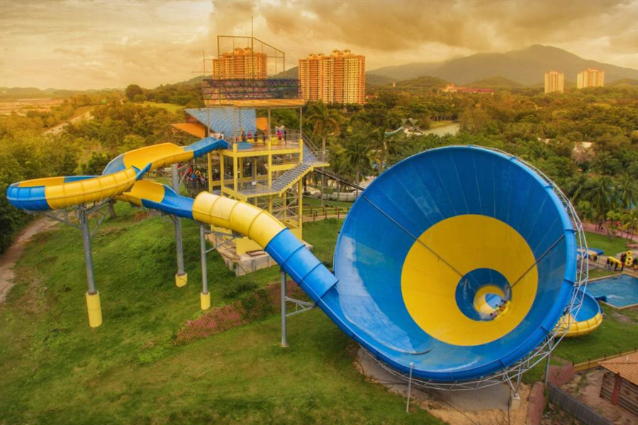 A’Famosa Water Theme Park in Malaysia