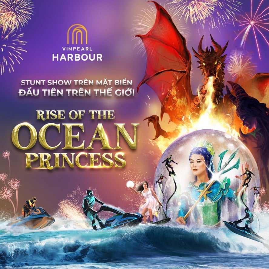 Show Huyền thoại biển xanh ấn tượng ở Vinpearl Harbour