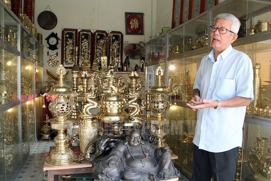 An Hoi Incense Burner Village is a fascinating attraction on the Go Vap District map