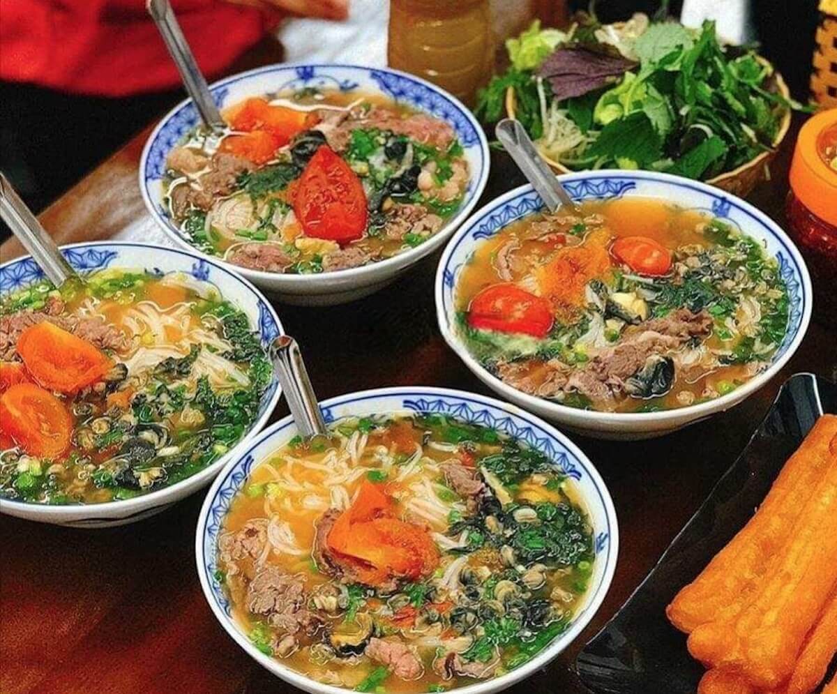 Bún riêu cua Đà Nẵng - bữa sáng vừa thơm ngon vừa bổ dưỡng
