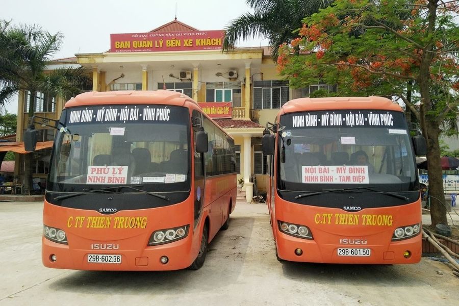 Bus from Hanoi to Ninh Binh