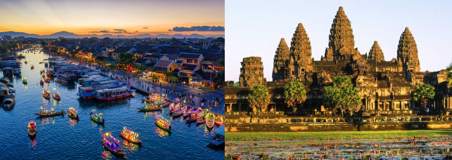 Cambodia and Vietnam