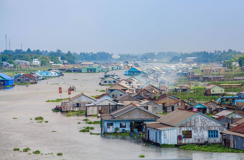 Chau Doc during the flood season