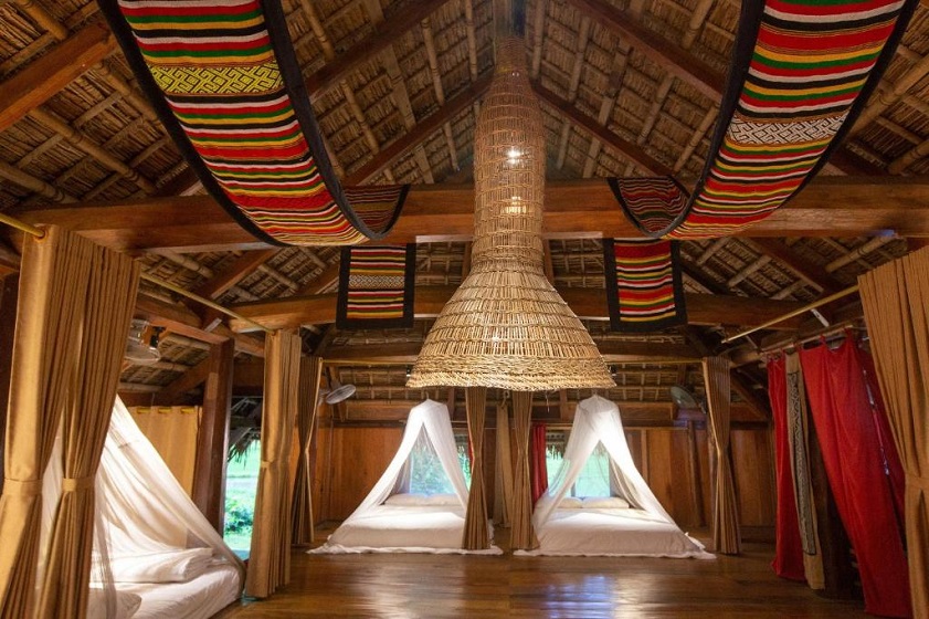 Common types of accommodations in Pu Luong