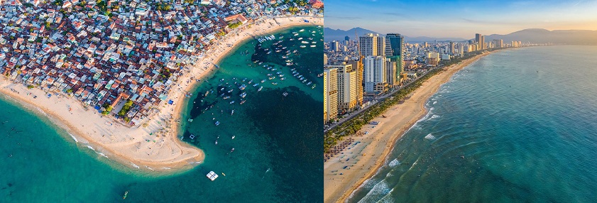 Da Nang to Quy Nhon Da Nang and Quy Nhon