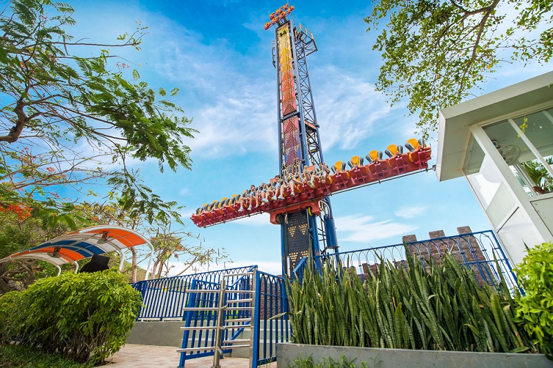 Trò chơi cảm giác mạnh tại VinWonders Nha Trang