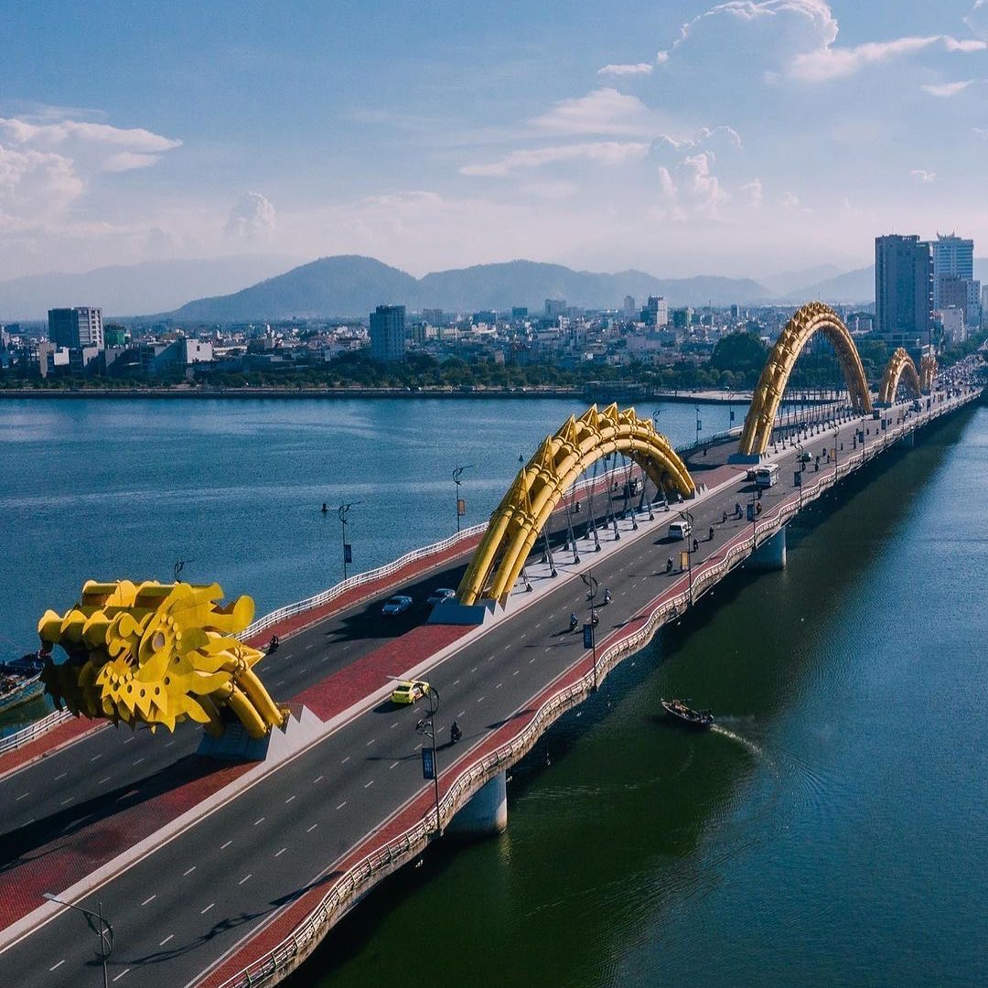 Dragon Bridge in Da Nang