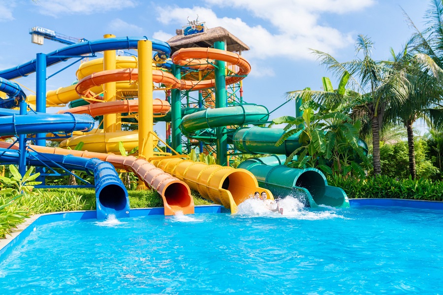 Biển nhân tạo Vinhomes Ocean Park 2 Vui chơi VinWonders Water Park