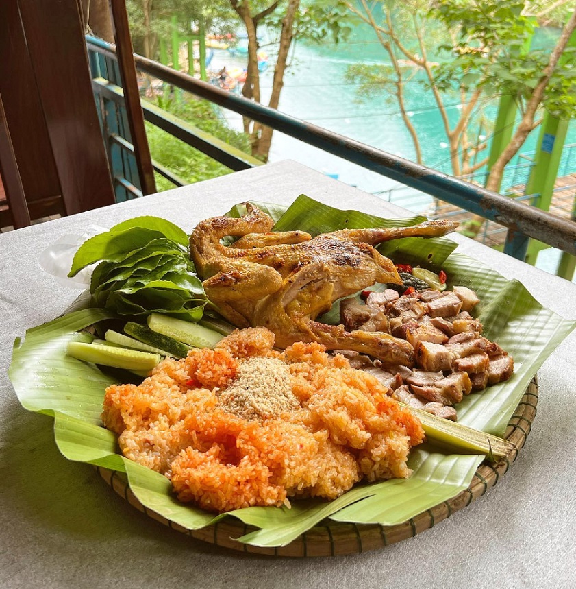 Enjoy special local dishes